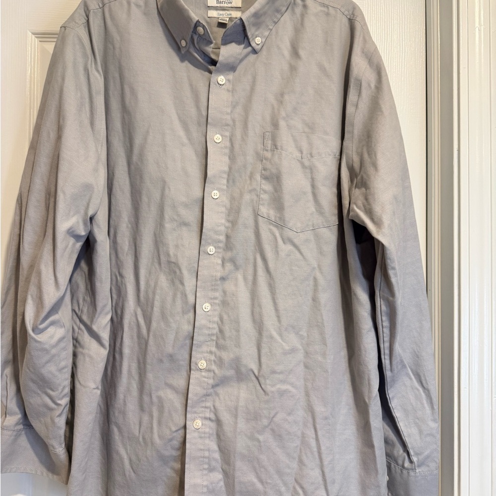 Croft & Barrow Light Gray Dress Shirt